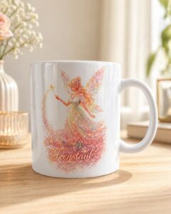 Tasse mit Motiv feenstaub