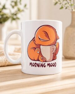 Tasse mit Motiv good mornig