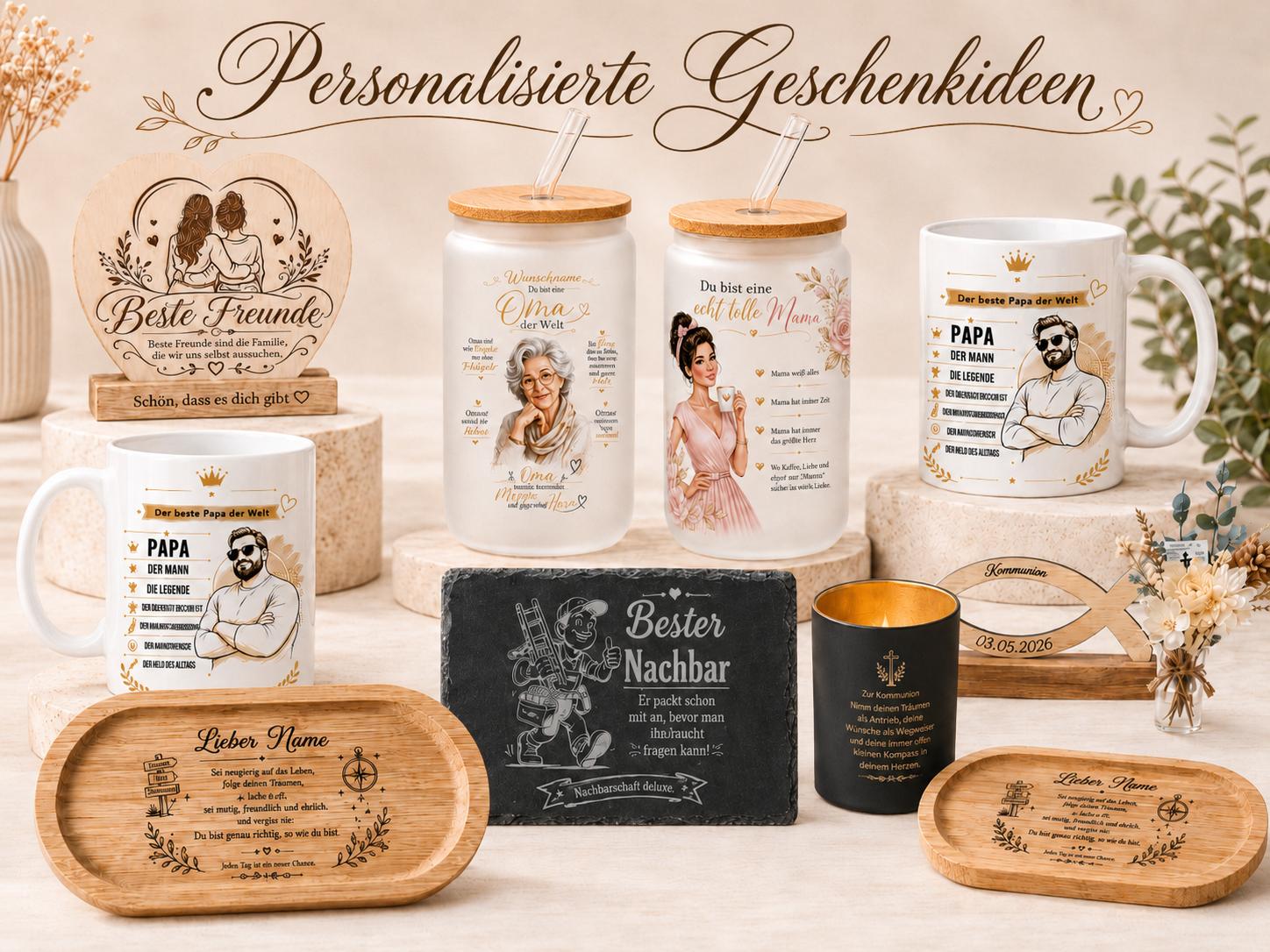 Personalisierte Geschenkideen: Wenn aus einem Geschenk ein Lieblingsstück wird