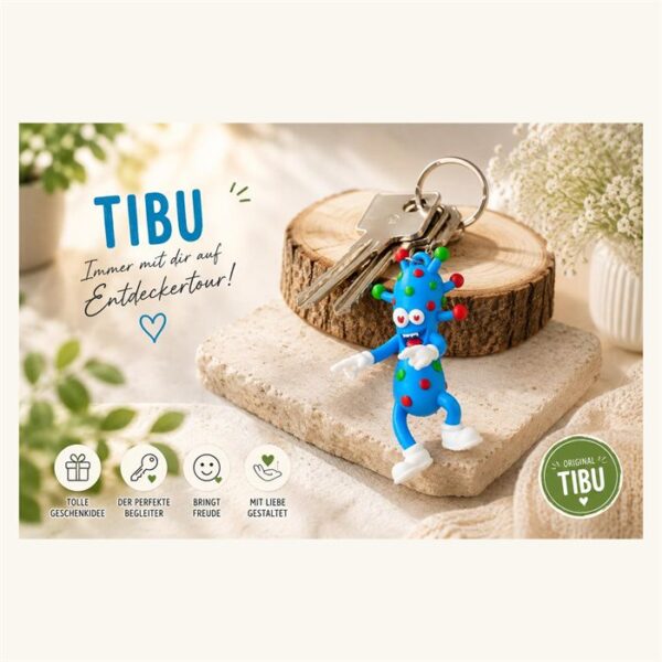 Tibu Schlüsselanhänger aus PLA